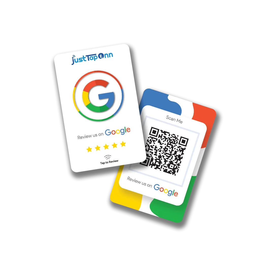 google review card