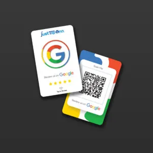 google review card